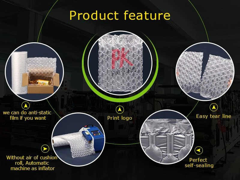 air cushion packaging bubble bags wrap air cushion packaging bubble bags wrap